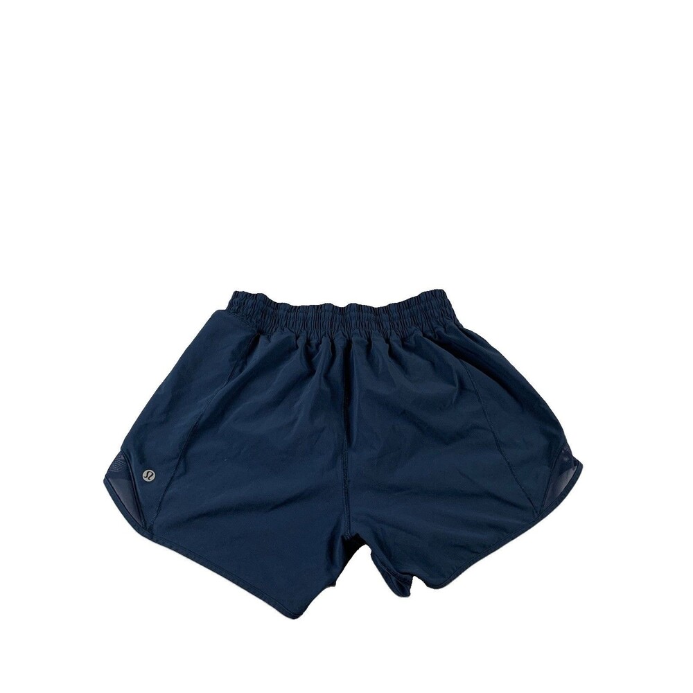 Lululemon Hotty Hot High-Rise Lined Short 4” inseam Size 6 Navy